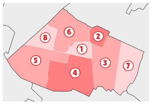 Merci Vaga Carte zones